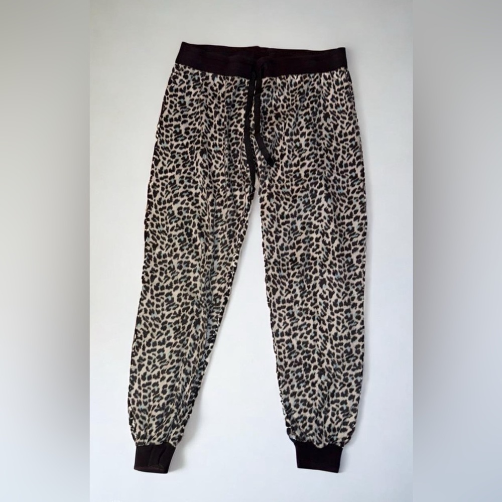 FREE PRESS Cheetah Print Lounge Pants SUPER SOFT size M